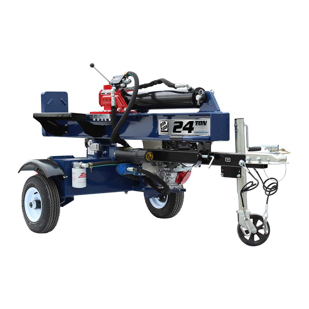 Iron & Oak Log Splitter | 24-Ton | Honda GX160