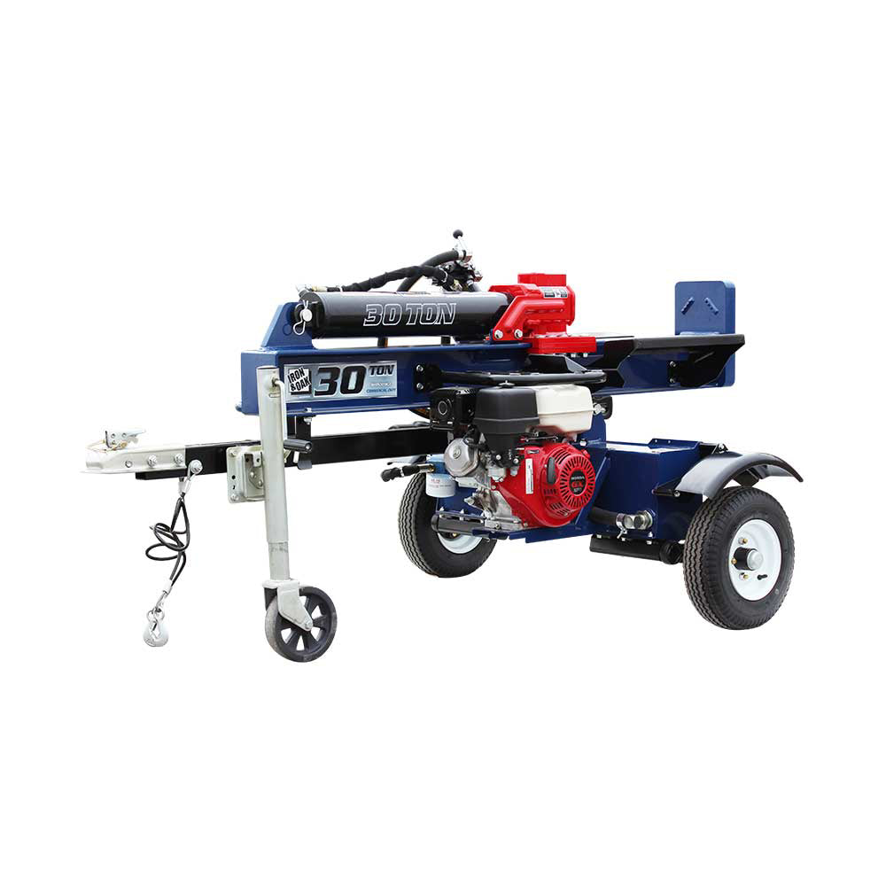 Iron & Oak Log Splitter | 30-Ton | Torsion Axle | Honda GX270