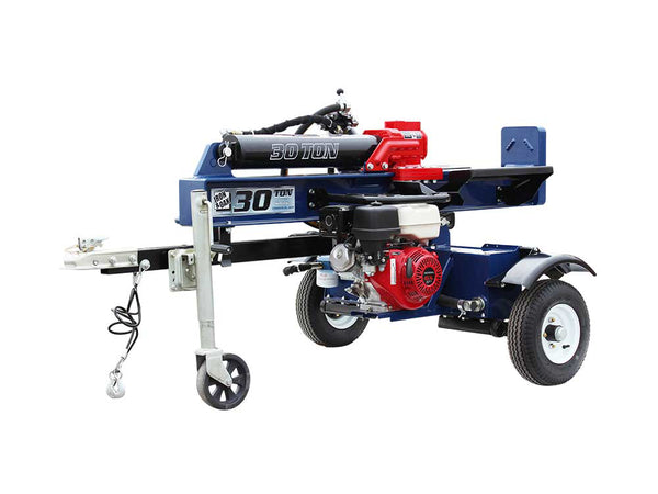 Iron & Oak Log Splitter | 30-Ton | Torsion Axle | Honda GX270