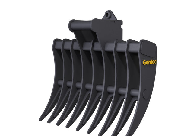 36inch Rake for 2.3-3.9 Ton Excavator with 1.25" T-Pin