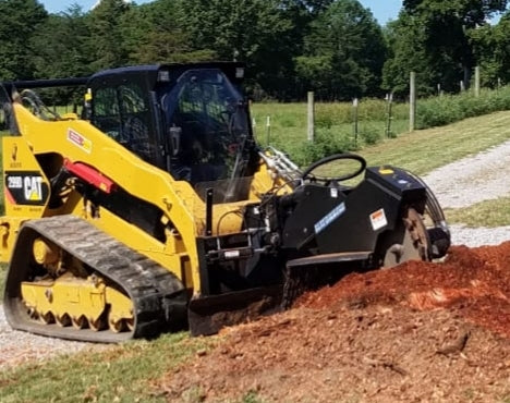 Swing Arm Stump Grinder