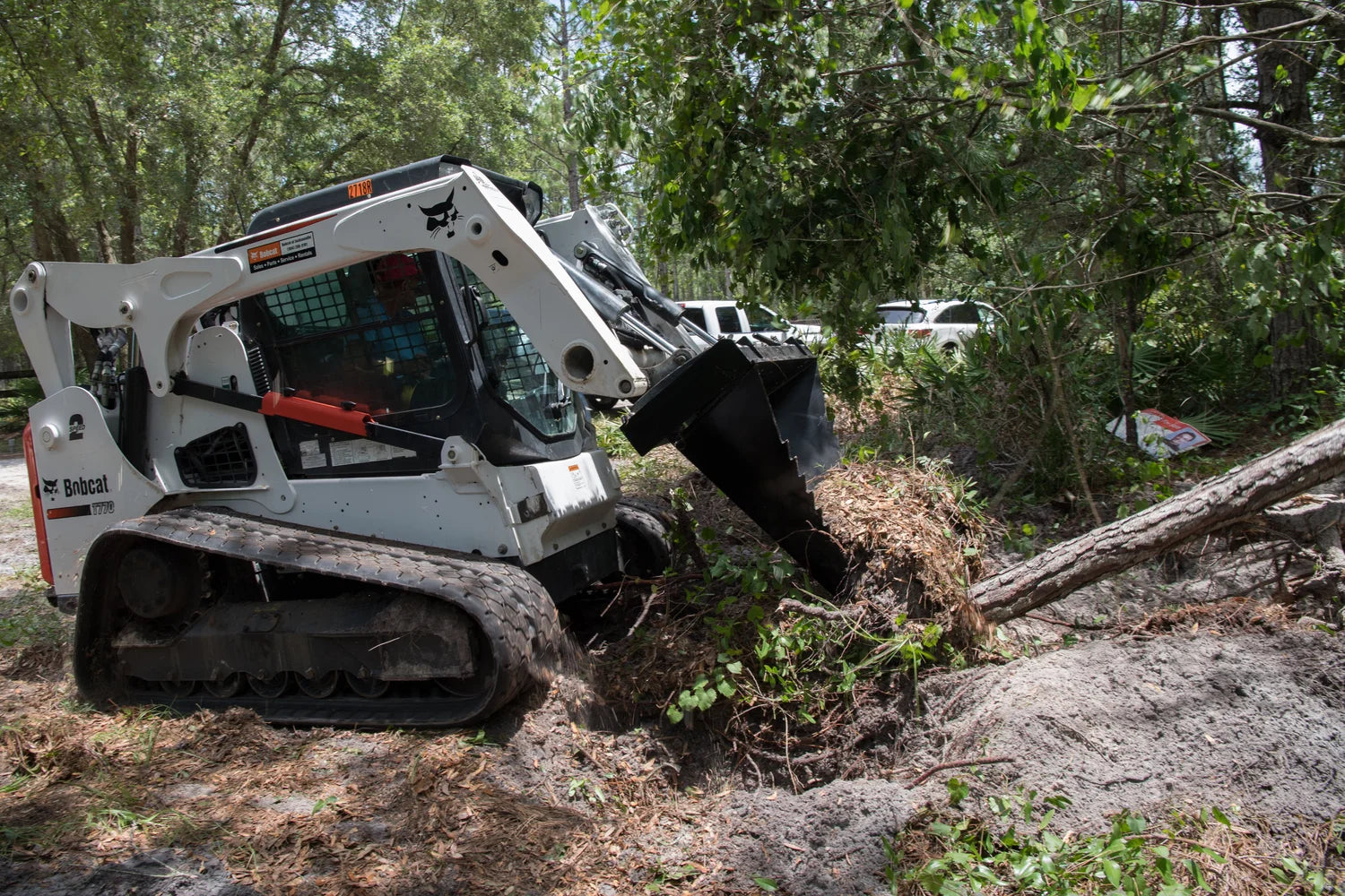 Skid Steer Stump Bucket
