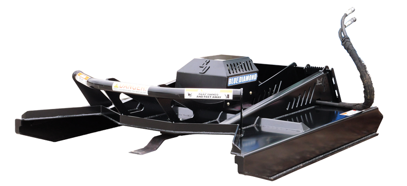 Skid Steer Brush Cutter | Heavy Duty Open Front