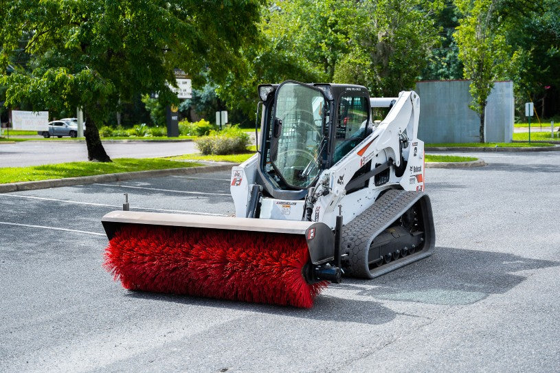 McLaren Skid Steer Hydraulic Angle Broom