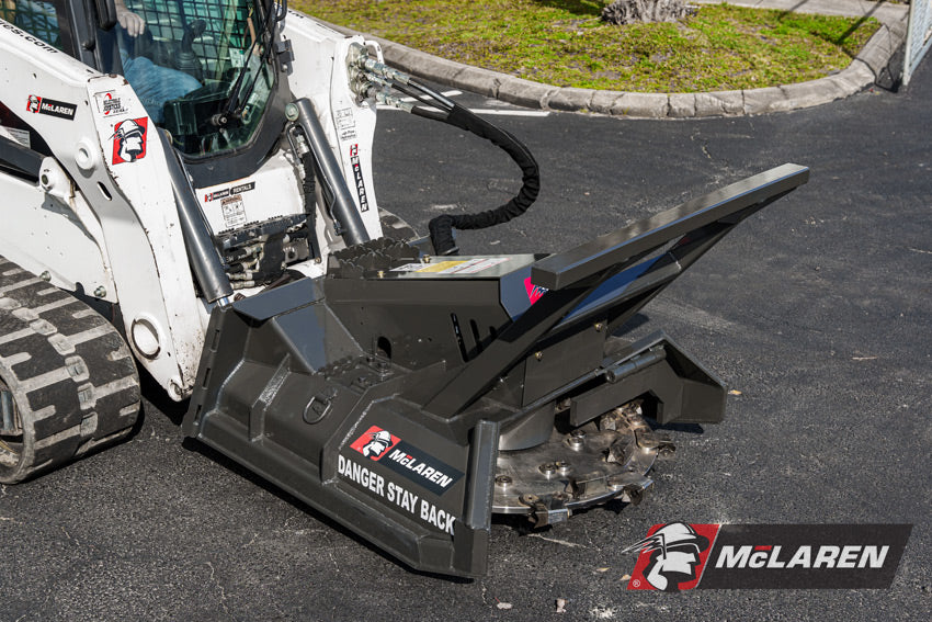 McLaren Skid Steer Forestry Disc Mulcher
