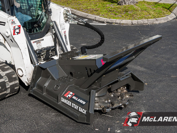 McLaren Skid Steer Forestry Disc Mulcher