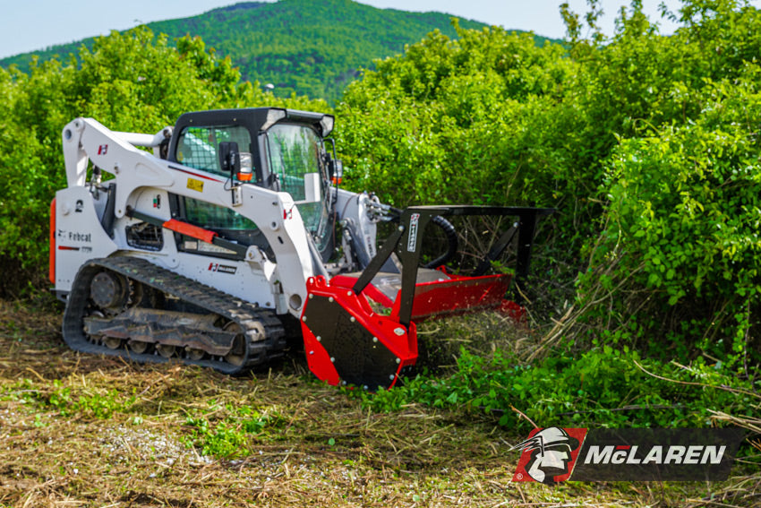 McLaren Skid Steer Drum Mulcher