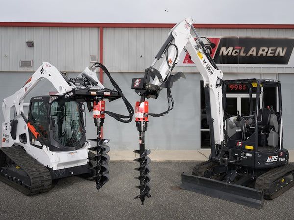 McLaren Skid Steer Hydraulic Auger