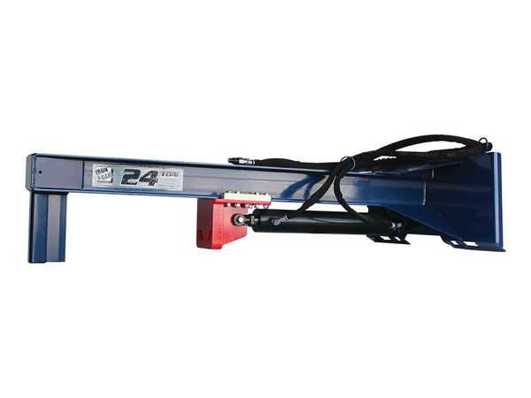 Iron & Oak Log Splitter | 24-Ton | Skid Steer Mount