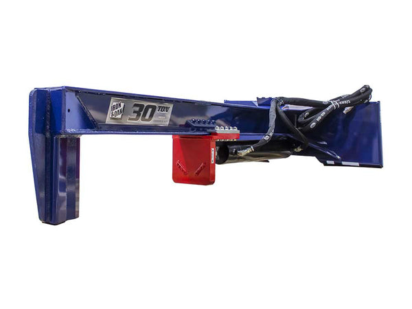 Iron & Oak Log Splitter | 30-Ton | Skid Steer Mount