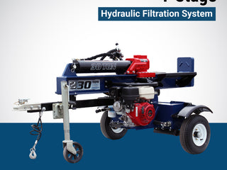 Iron & Oak Log Splitter | 30-Ton | Honda GX270 - Image 3