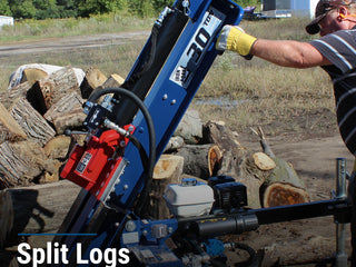 Iron & Oak Log Splitter | 30-Ton | Torsion Axle | Honda GX270 - Image 4