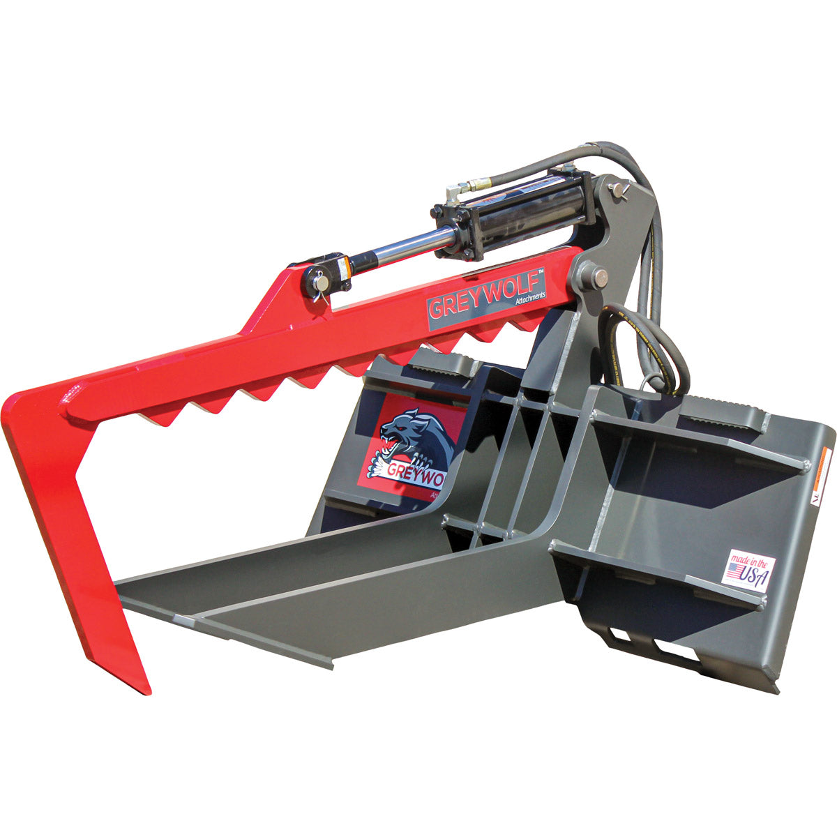 GreyWolf Skid Steer Rock Devil Attachment