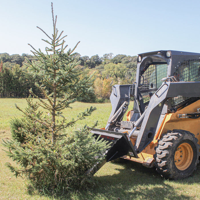 GreyWolf Skid Steer Stump Bucket - Grizzly Attachments