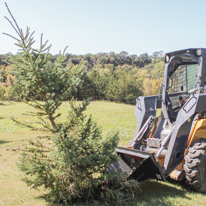 GreyWolf Skid Steer Stump Bucket - Grizzly Attachments