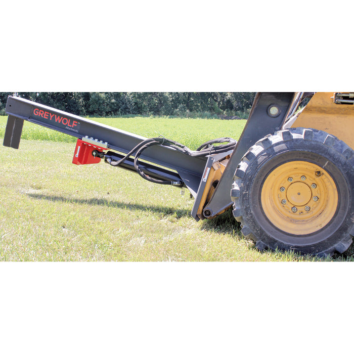 GreyWolf Skid Steer 24 Ton Log Splitter Attachment - Grizzly Attachments