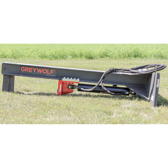 GreyWolf Skid Steer 24 Ton Log Splitter Attachment - Grizzly Attachments