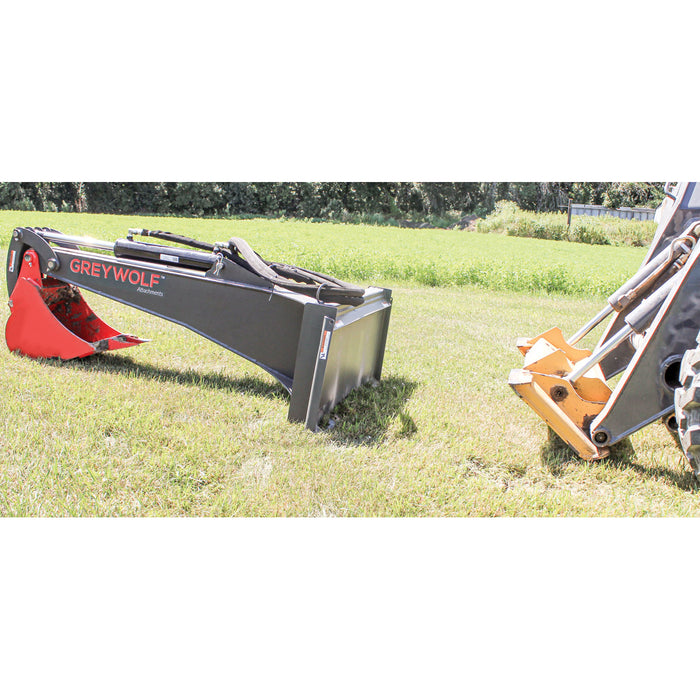 GreyWolf Skid Steer Backhoe Attachment - Grizzly Attachments