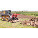 GreyWolf Skid Steer Quick Attach Double Grapple Attachment - Grizzly Attachments