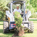 GreyWolf Skid Steer Tree Puller Attachment - Grizzly Attachments