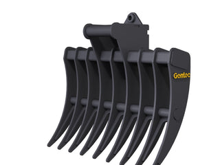 36inch Rake for 2.3-3.9 Ton Excavator with 1.25" T-Pin - Image 1