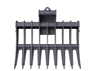 36inch Rake for 2.3-3.9 Ton Excavator with 1.25" T-Pin - Image 3
