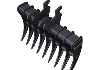 40inch Rake for Kubota KX040 with Canada Wedge Coupler - Image 2