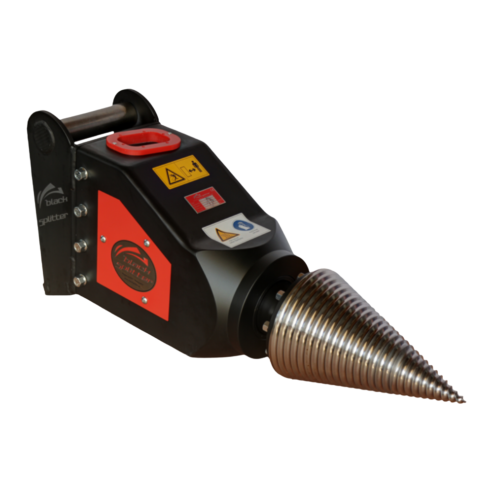 S2 Cone Log Splitter for 0.8 - 6 Ton Excavator