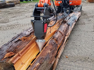 S2X Cone Log Splitter for 6 - 12 Ton Excavator - Image 2