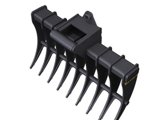 60inch Rake for 6.0-9.9 Ton Excavator with 1.75" T-Pin - Image 2