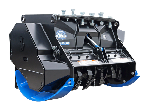 Excavator Drum Mulcher - Severe Duty