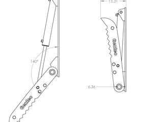 Hydraulic Weld-On Thumb 14"x40" - Image 6