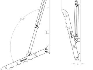 Hydraulic Weld-On Thumb 24"x66" - Image 6
