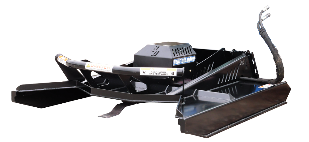 Skid Steer Brush Cutter | Heavy Duty Open Front