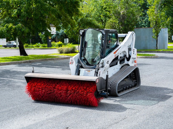 McLaren Skid Steer Hydraulic Angle Broom