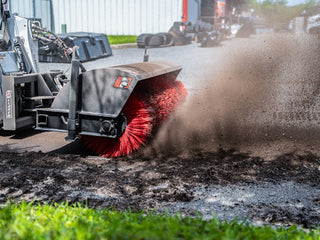 McLaren Skid Steer Hydraulic Angle Broom - Image 2