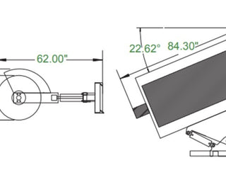 McLaren Skid Steer Hydraulic Angle Broom - Image 3