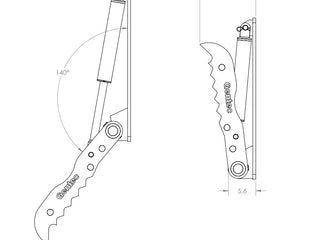 Hydraulic Weld-On Thumb 8"x30" - Image 6