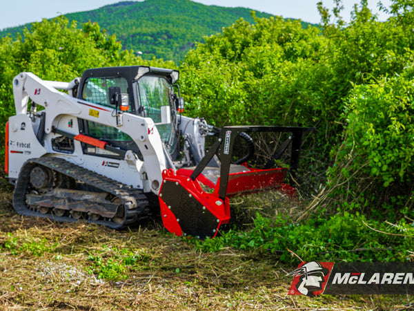 McLaren Skid Steer Drum Mulcher