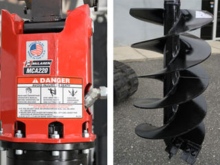 McLaren Skid Steer Hydraulic Auger - Image 3