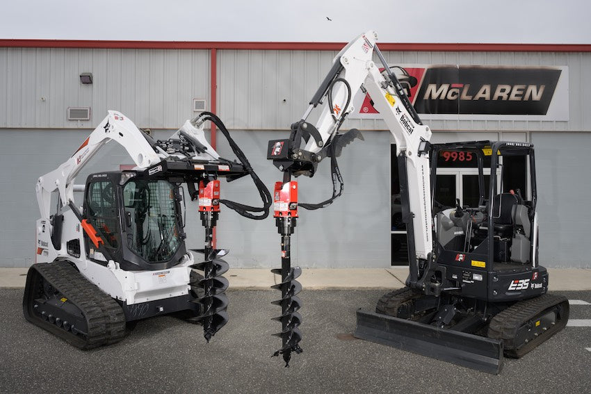 McLaren Skid Steer Hydraulic Auger