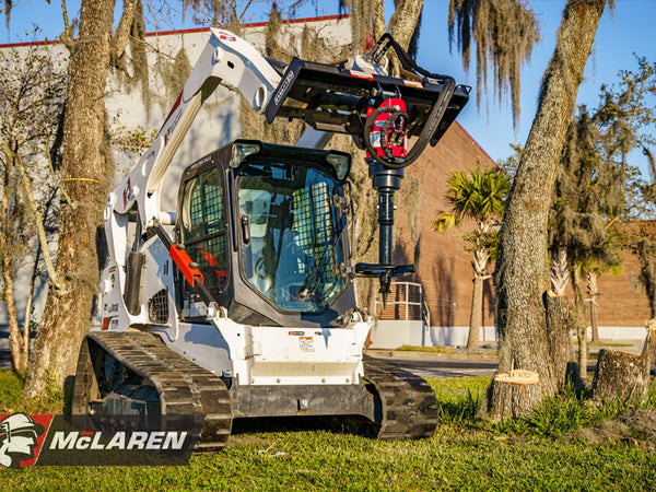 Skid Steer Stump Shaver
