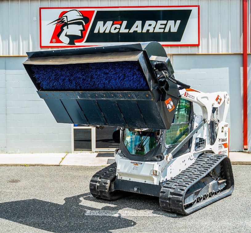 McLaren Skid Steer Pick-Up Broom
