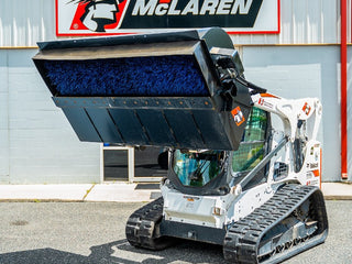 McLaren Skid Steer Pick-Up Broom - Image 1