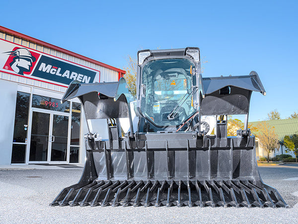 Extreme Duty Skid Steer Rock Grapple Bucket