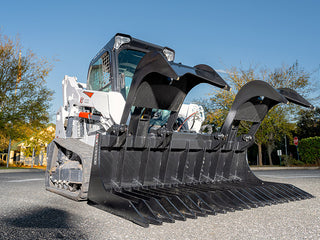 McLaren Extreme Duty Skid Steer Rock Grapple Bucket - Image 5